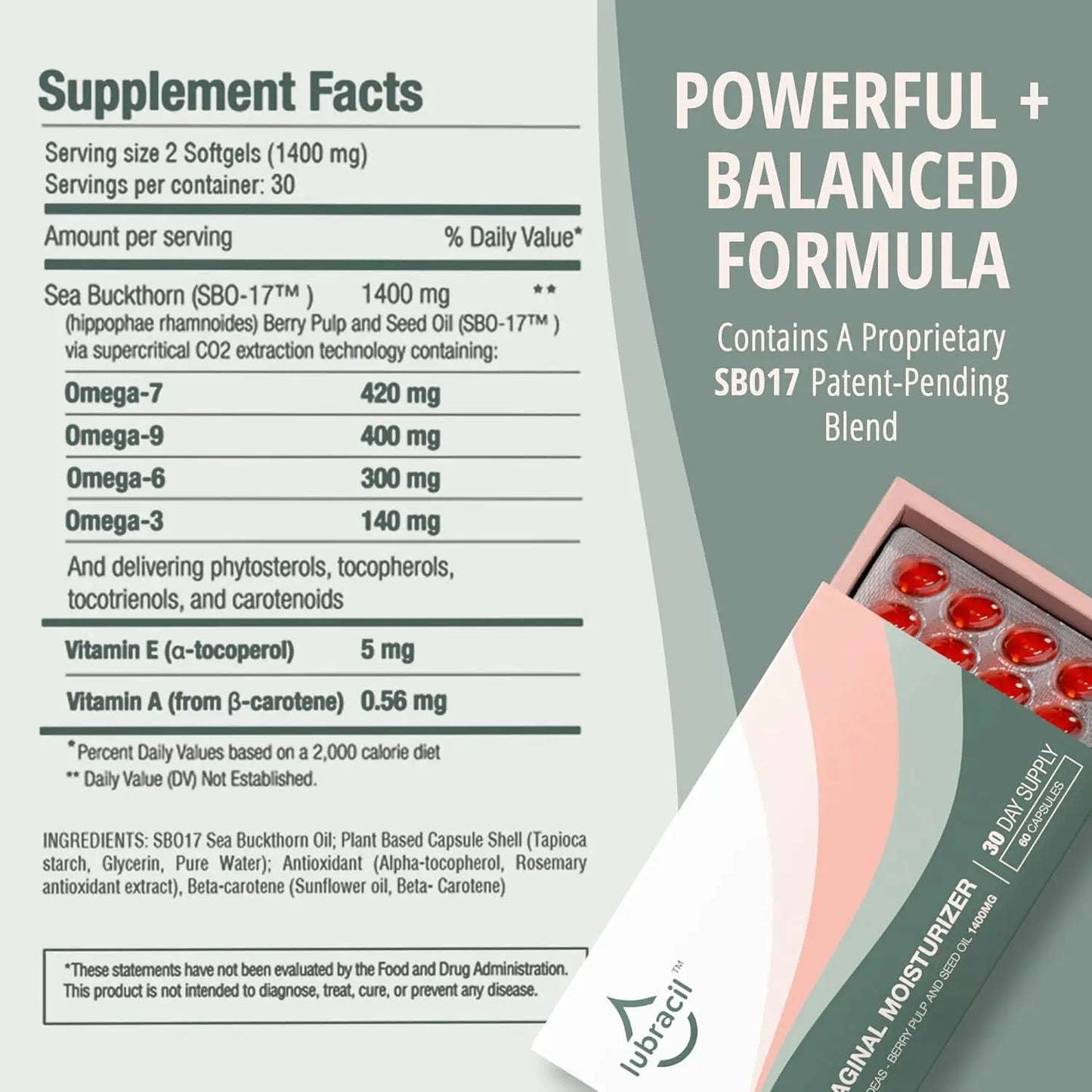 Lubracil™ Soft Gels