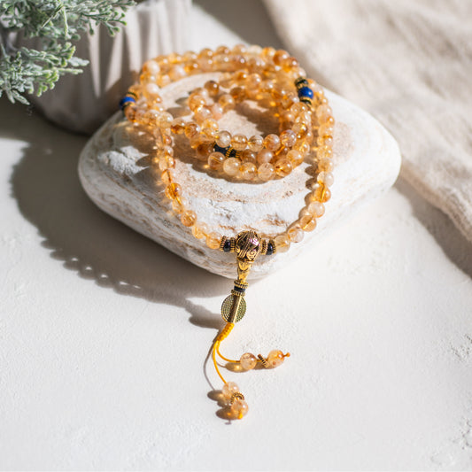 Citrine Mala